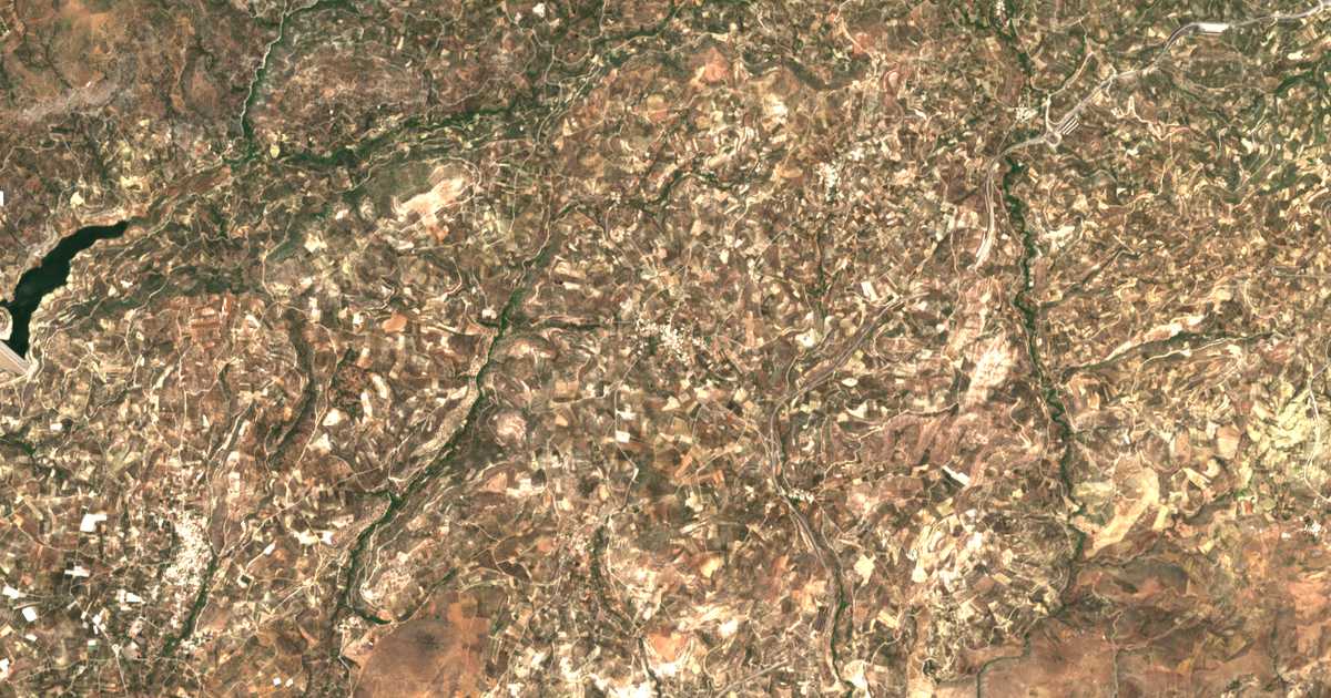 Satellitenkarte von Morónion