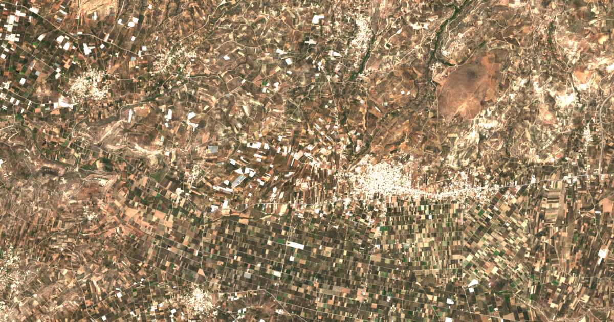 Satellitenkarte von Xerokámpia