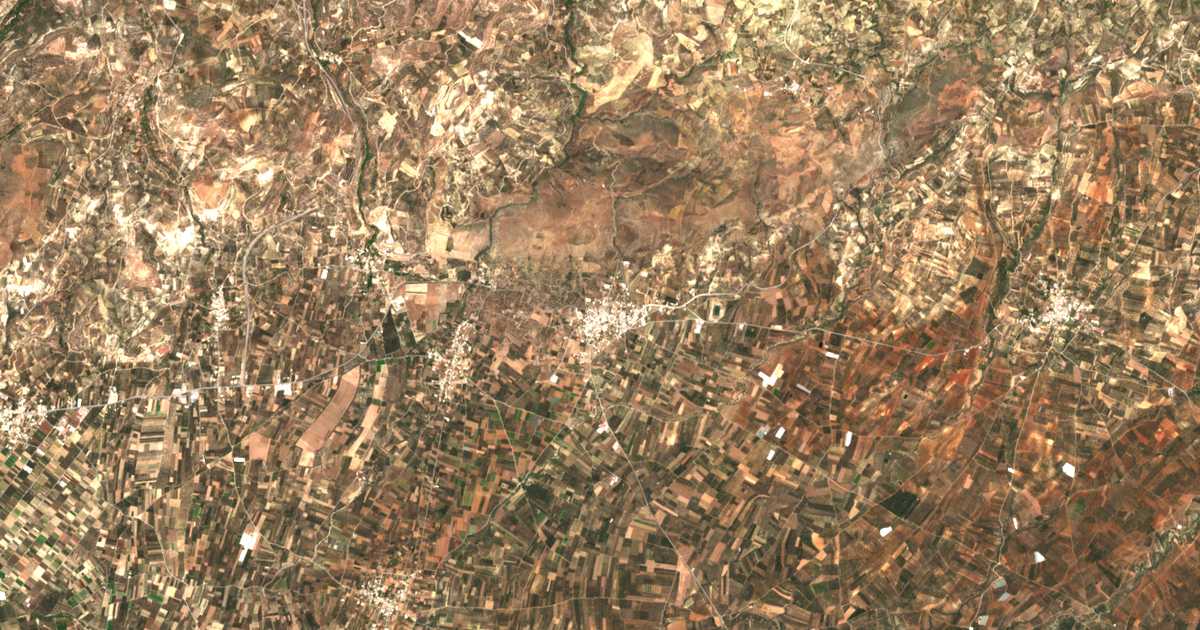 Satellitenkarte von Agii Deka