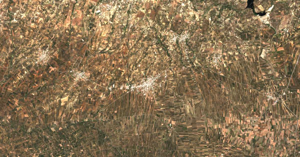 Satellitenkarte von Asímion