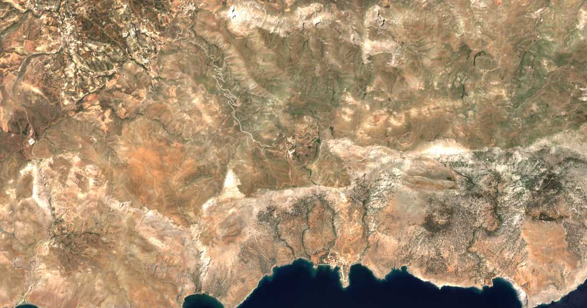 Satellitenkarte von Kapetaniana