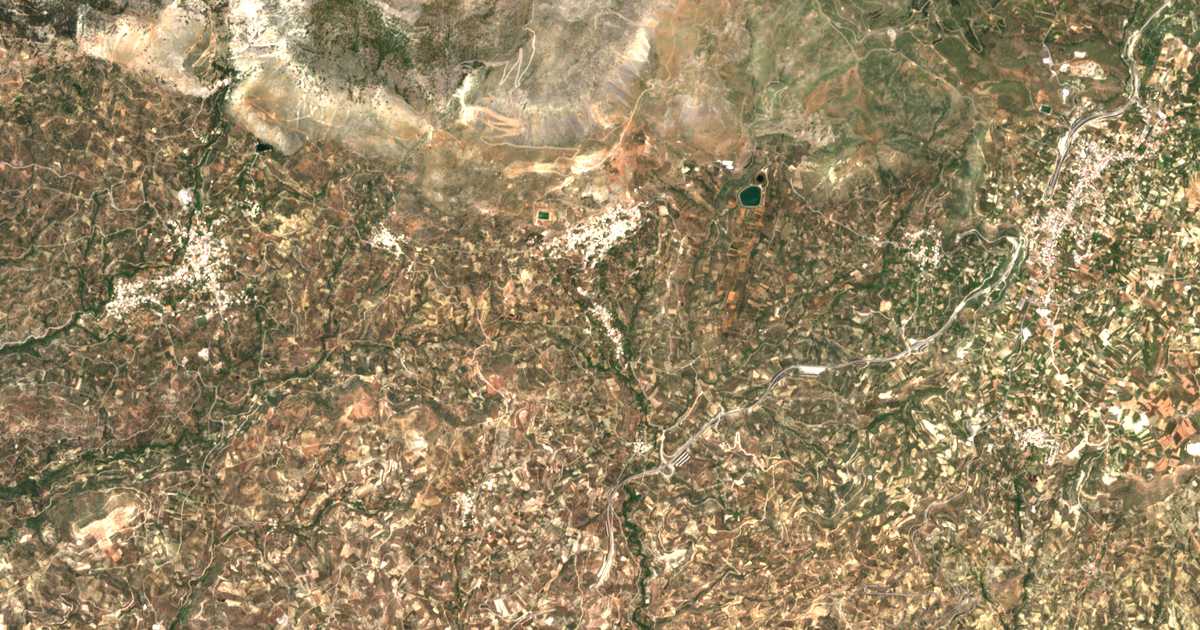 Satellitenkarte von Kardamianá