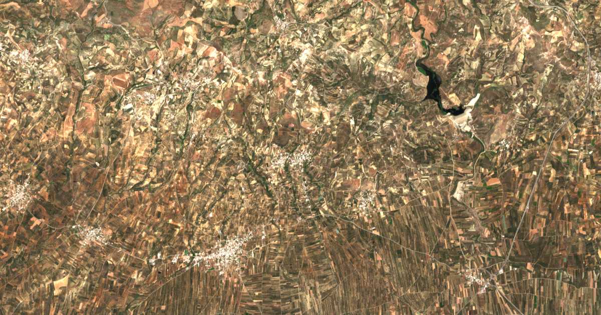 Satellitenkarte von Sokarás