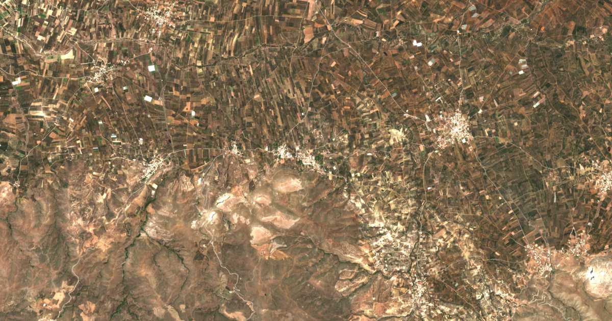 Satellitenkarte von Vasiliká Anógeia