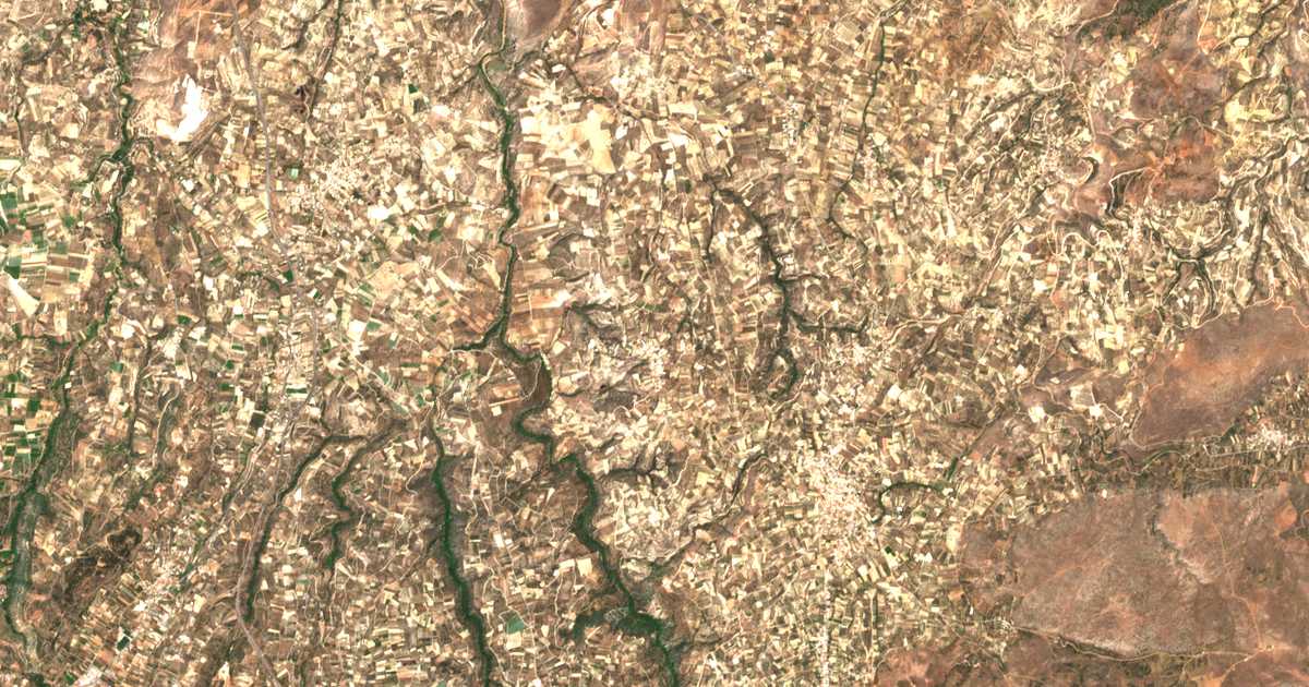 Satellitenkarte von Aïtánia
