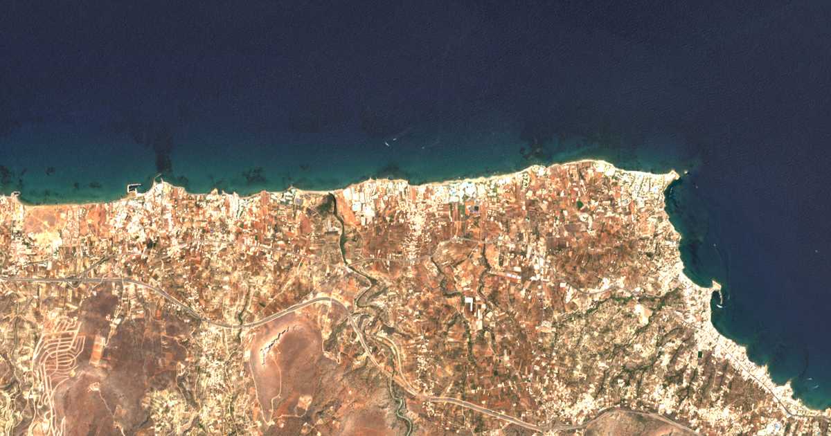 Satellitenkarte von Análipsis