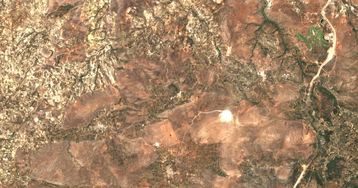 Satellitenkarte von Charasón