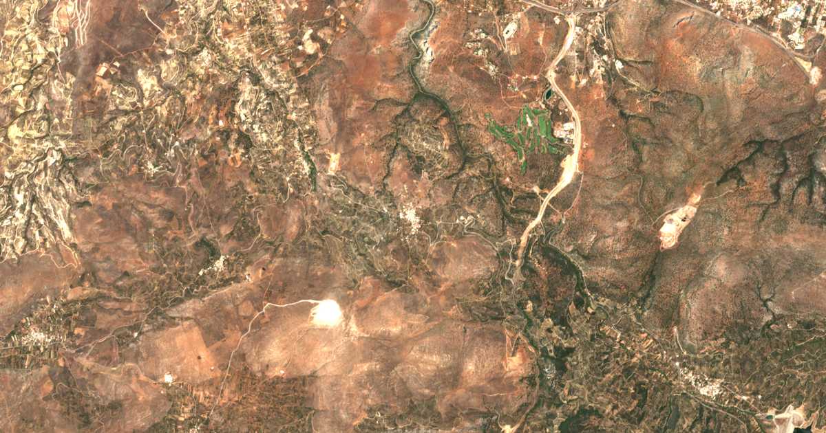 Satellitenkarte von Kalón Choríon