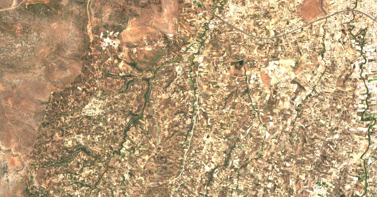 Satellitenkarte von Ágios Geórgios O Methystís