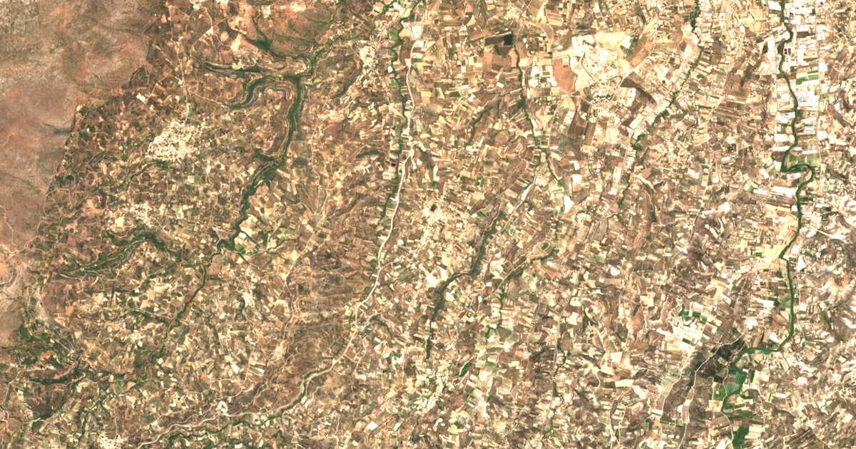 Satellitenkarte von Káto Kalésia