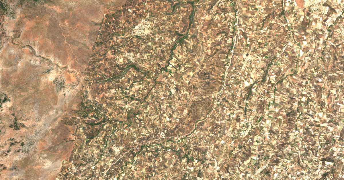 Satellitenkarte von Keramoútsion