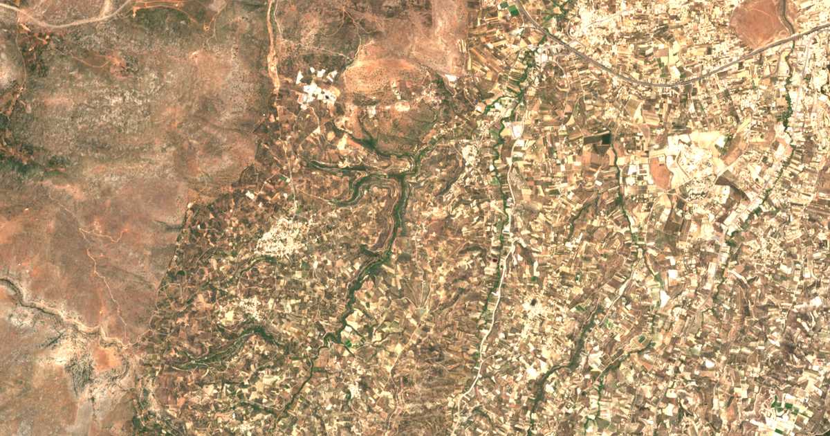 Satellitenkarte von Tímios Stavrós