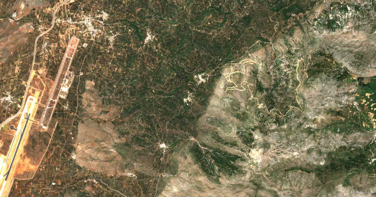 Satellitenkarte von Amarianón