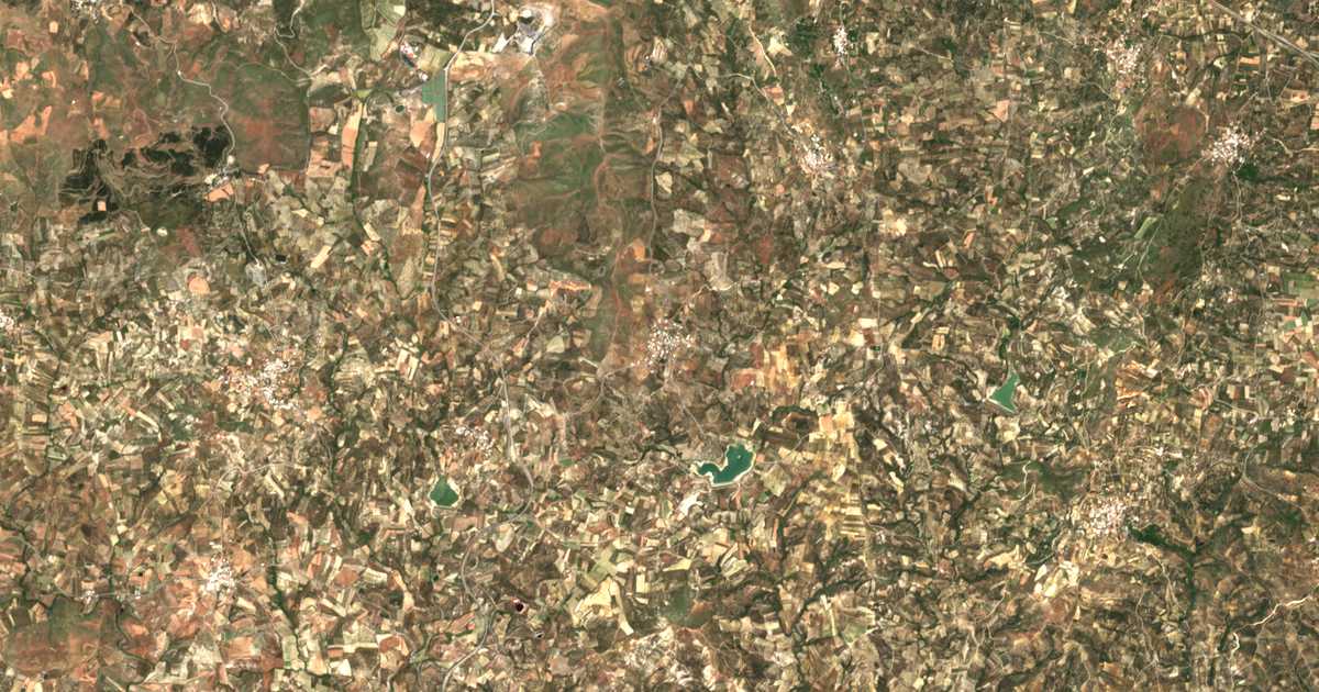 Satellitenkarte von Amourgéllai