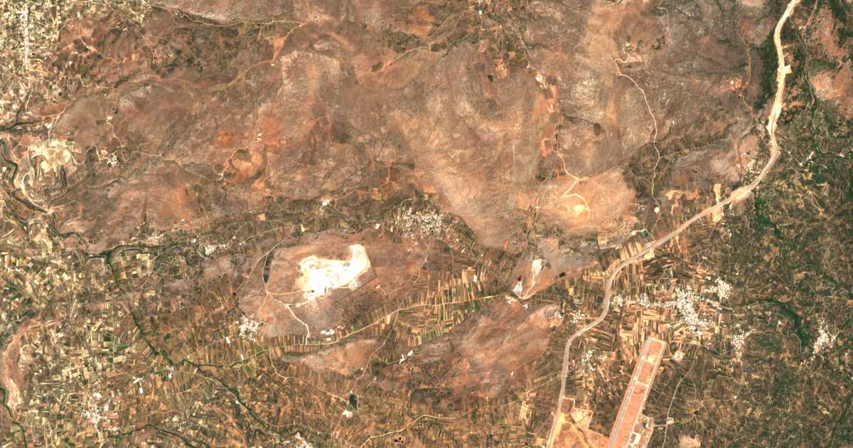 Satellitenkarte von Apóstoloi