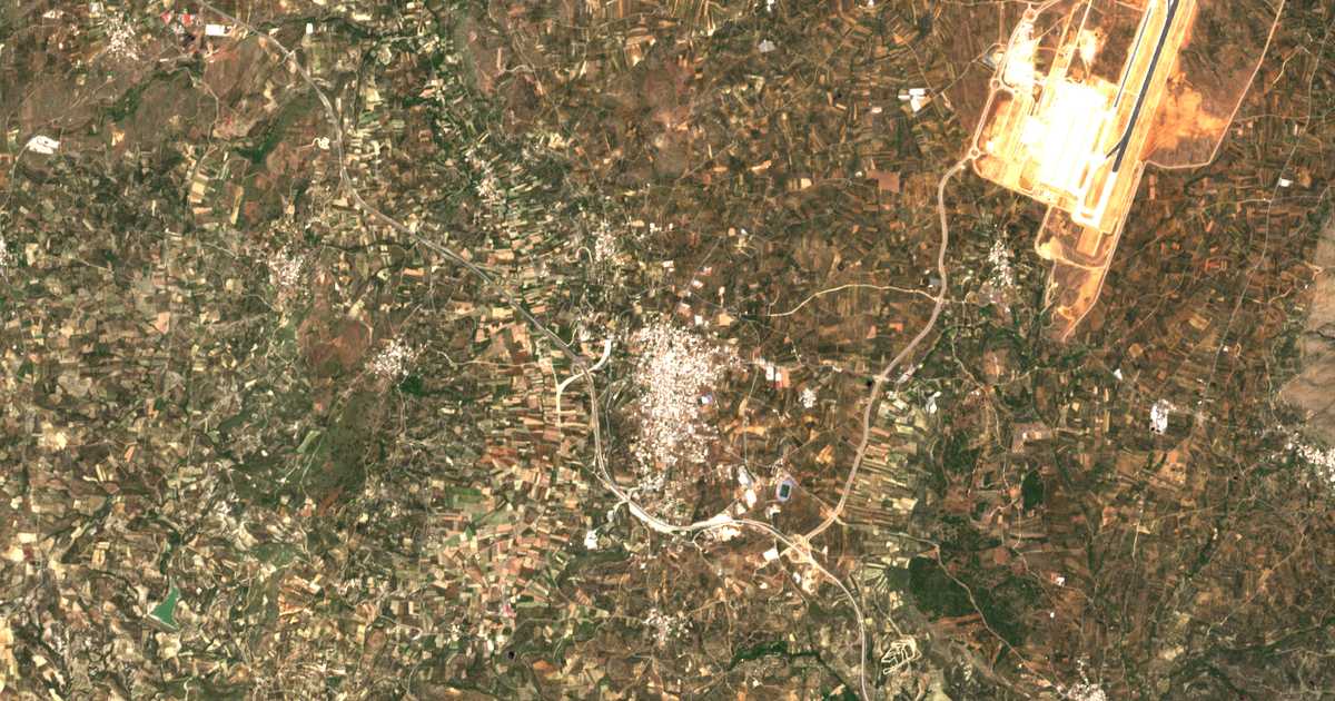 Satellitenkarte von Arkalochórion