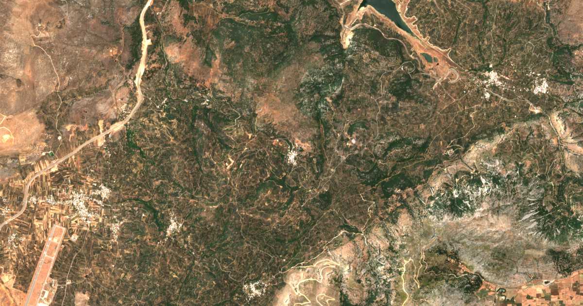 Satellitenkarte von Askoí