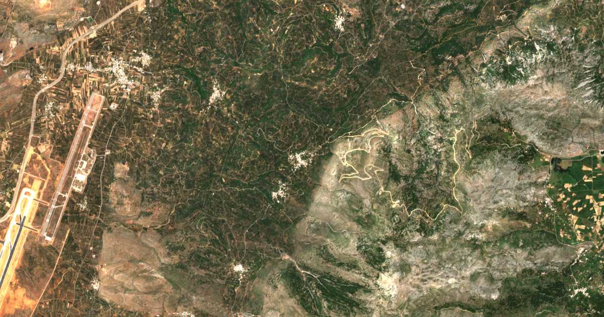 Satellitenkarte von Kastamonítsa
