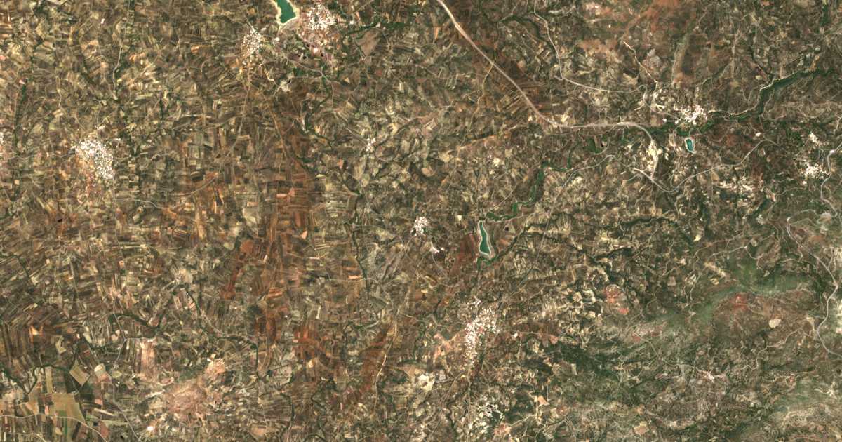 Satellitenkarte von Lagoúta