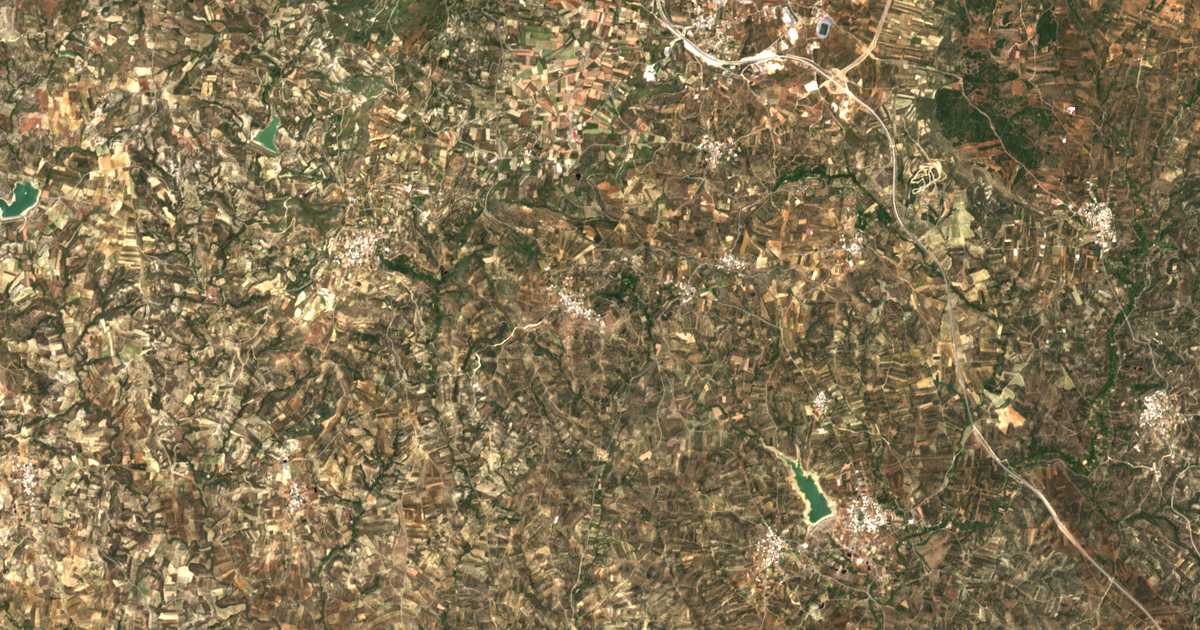 Satellitenkarte von Lefkochórion