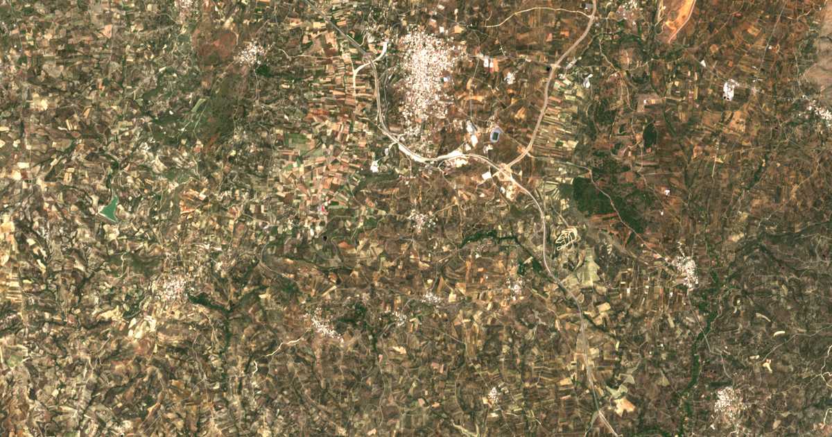Satellitenkarte von Mousoúta
