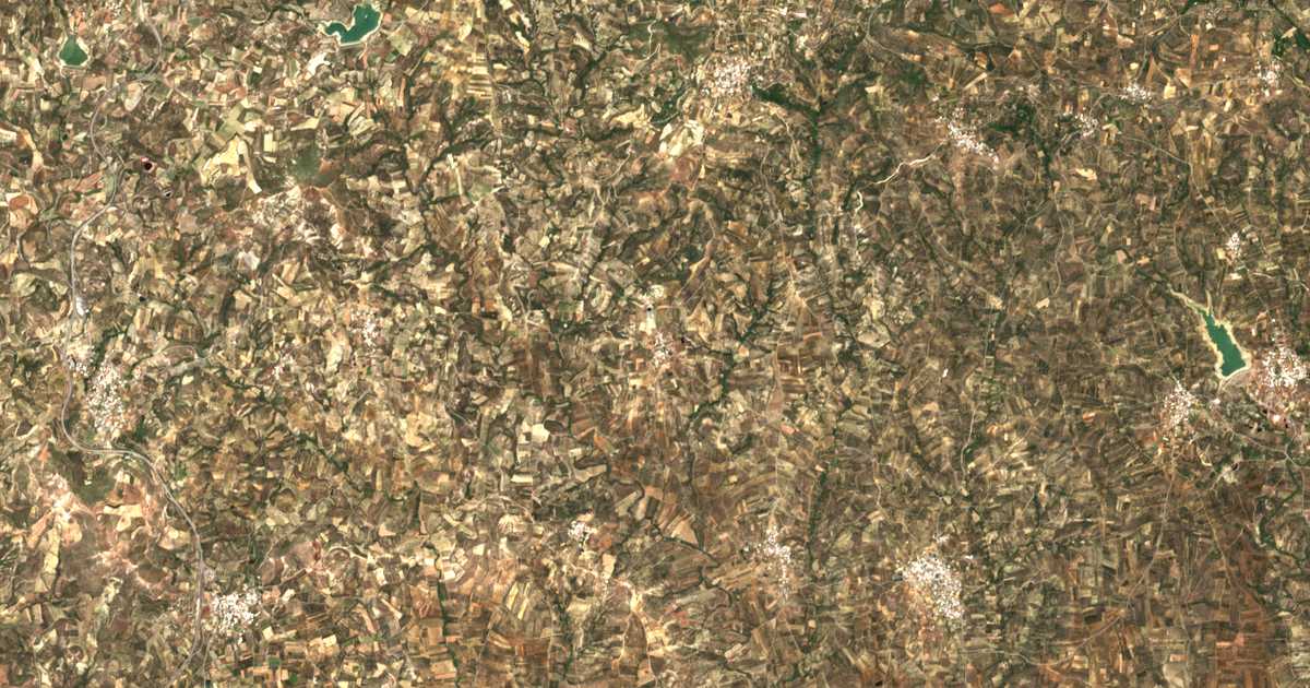 Satellitenkarte von Badiá