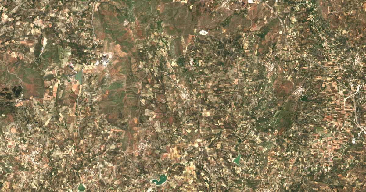 Satellitenkarte von Panórama