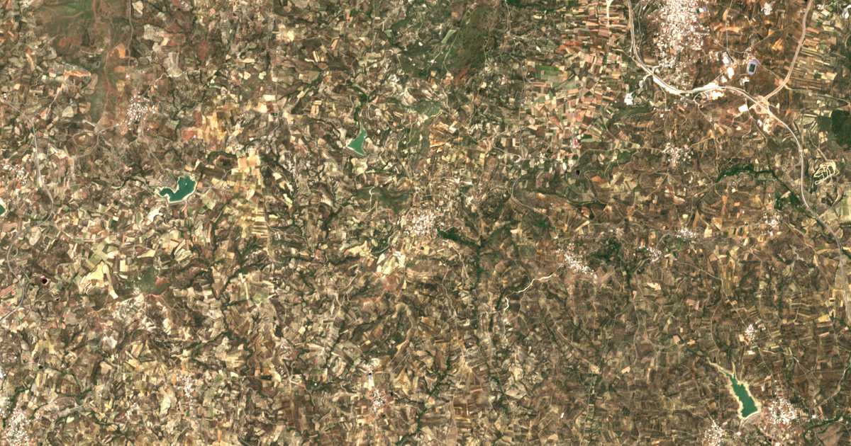 Satellitenkarte von Pártira