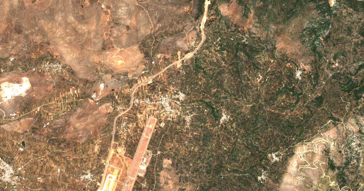 Satellitenkarte von Polythéa