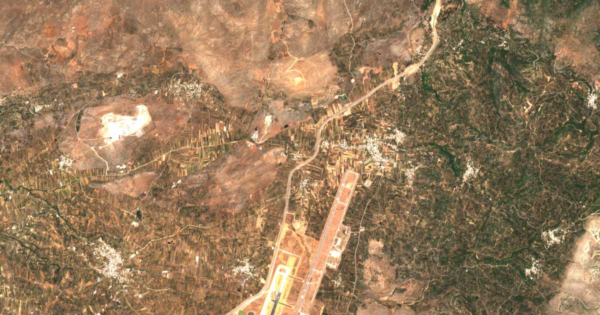 Satellitenkarte von Sklaverochórion