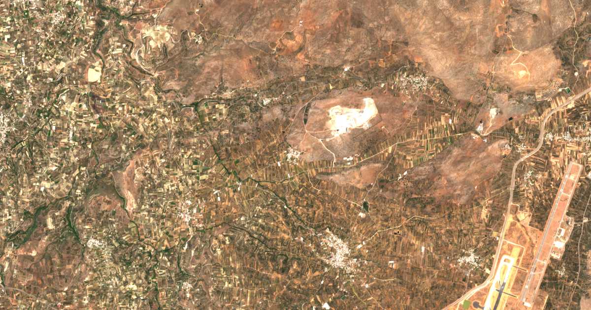 Satellitenkarte von Zofóroi