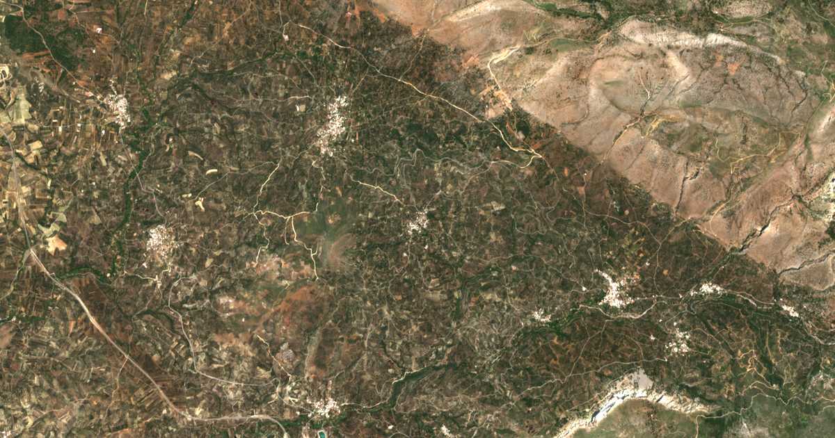 Satellitenkarte von Afrátion