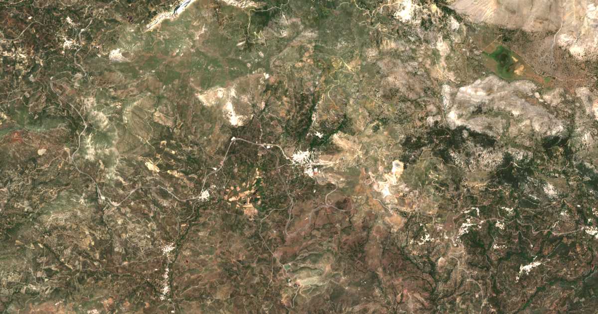 Satellitenkarte von Ano Viannos