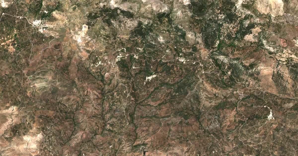 Satellitenkarte von Ágios Vasíleios