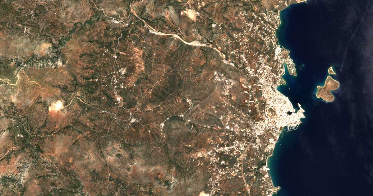 Satellitenkarte von Kakokámotai