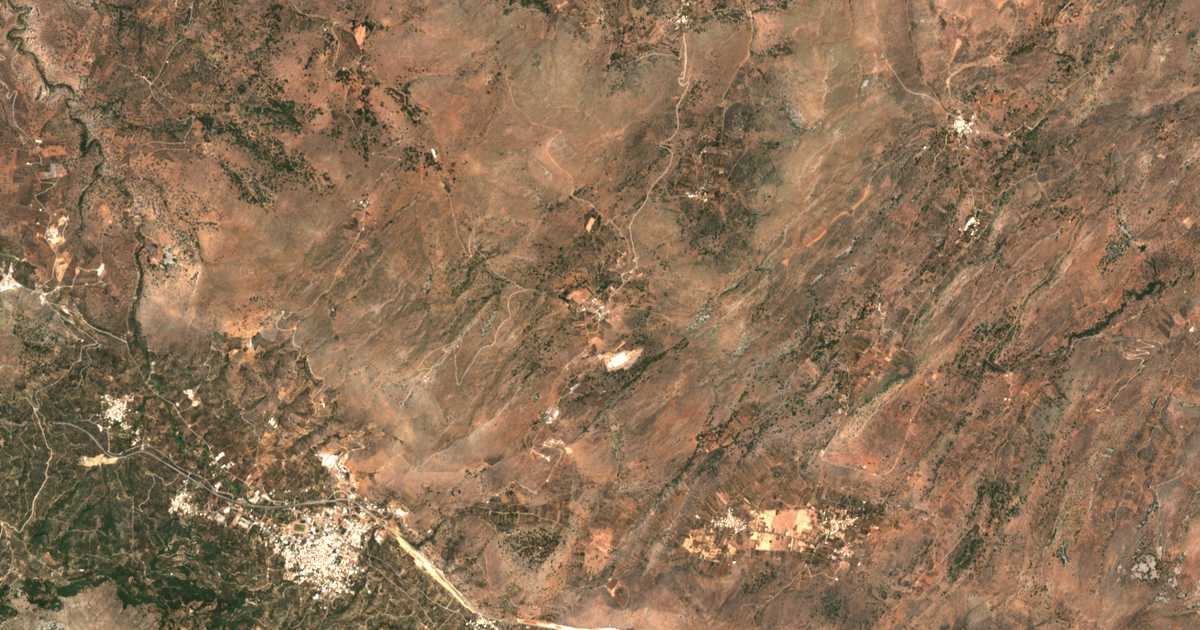 Satellitenkarte von Kouroúnai
