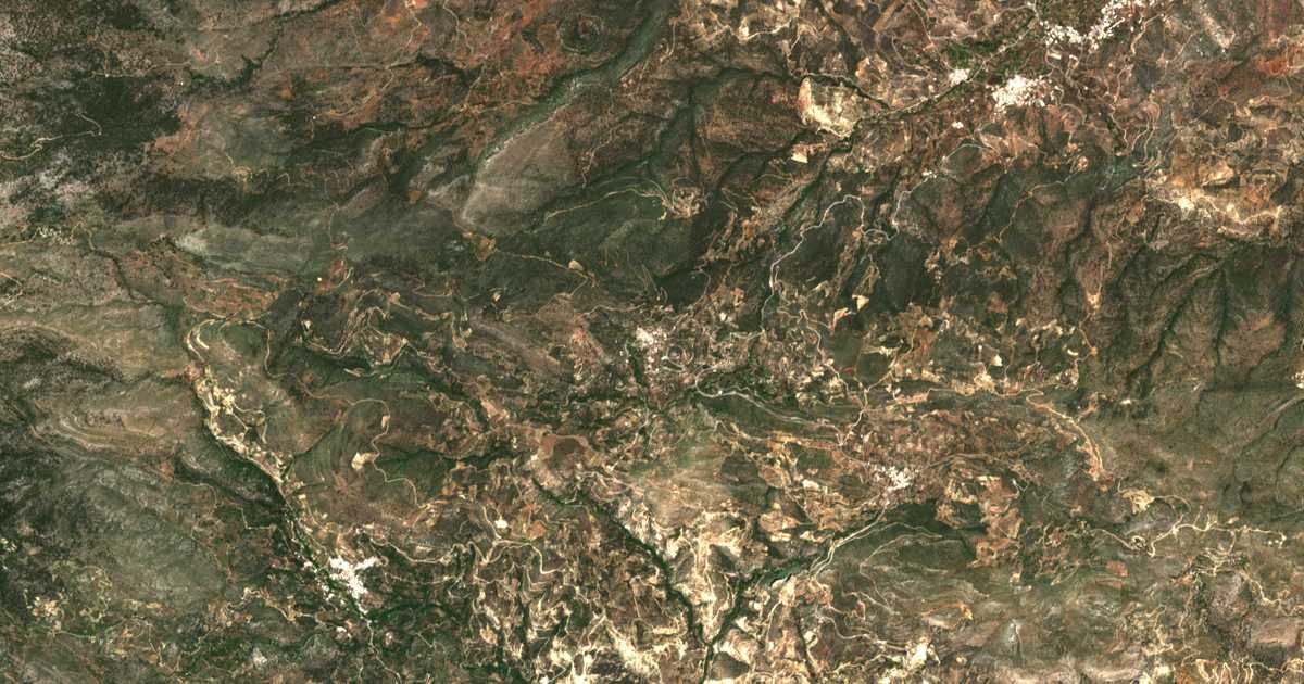 Satellitenkarte von Prína