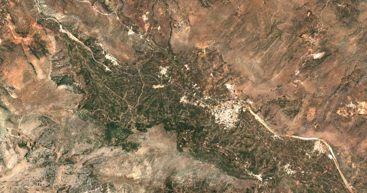 Satellitenkarte von Voulisméni