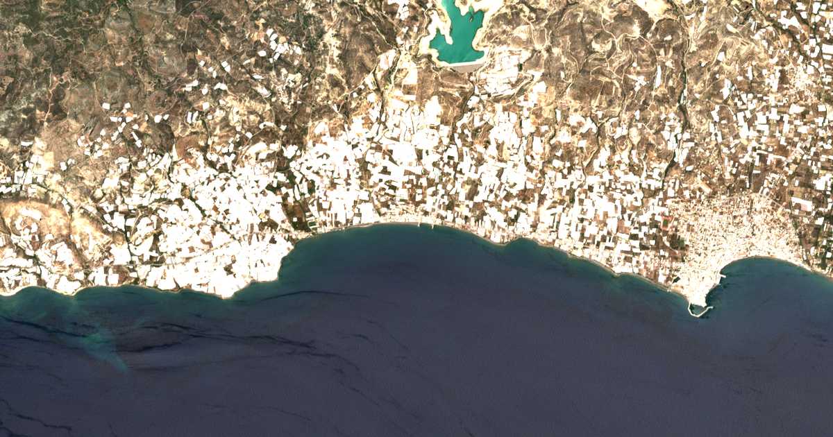 Satellitenkarte von Gra Lygiá