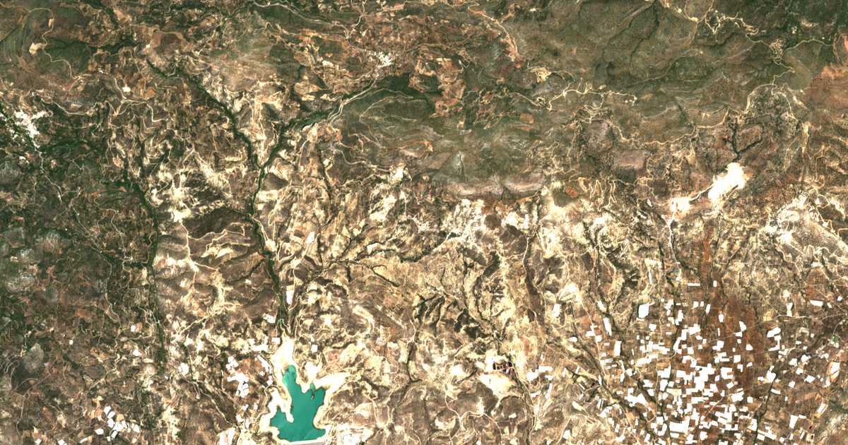 Satellitenkarte von Makryliá