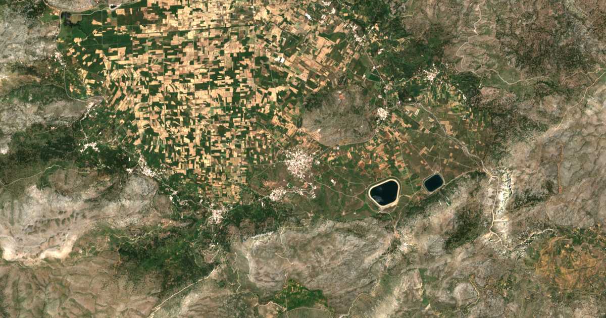 Satellitenkarte von Agios Georgios