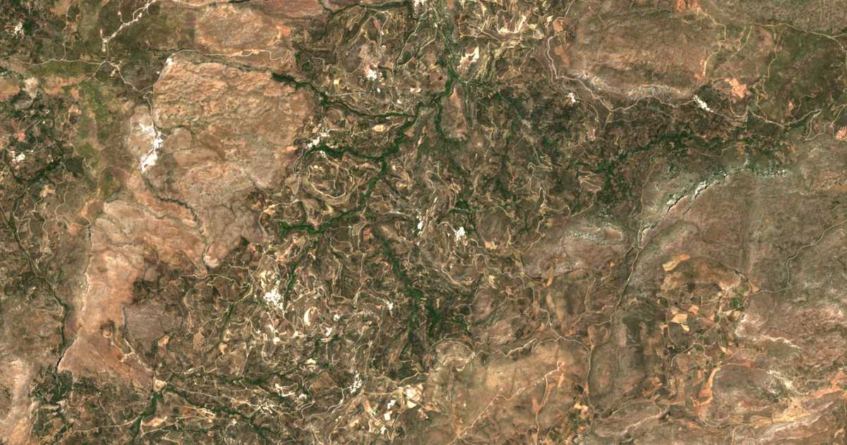 Satellitenkarte von Ágios Spyrídon