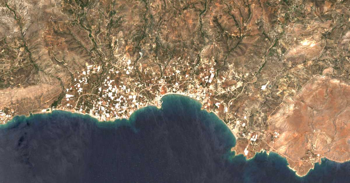 Satellitenkarte von Análipsis