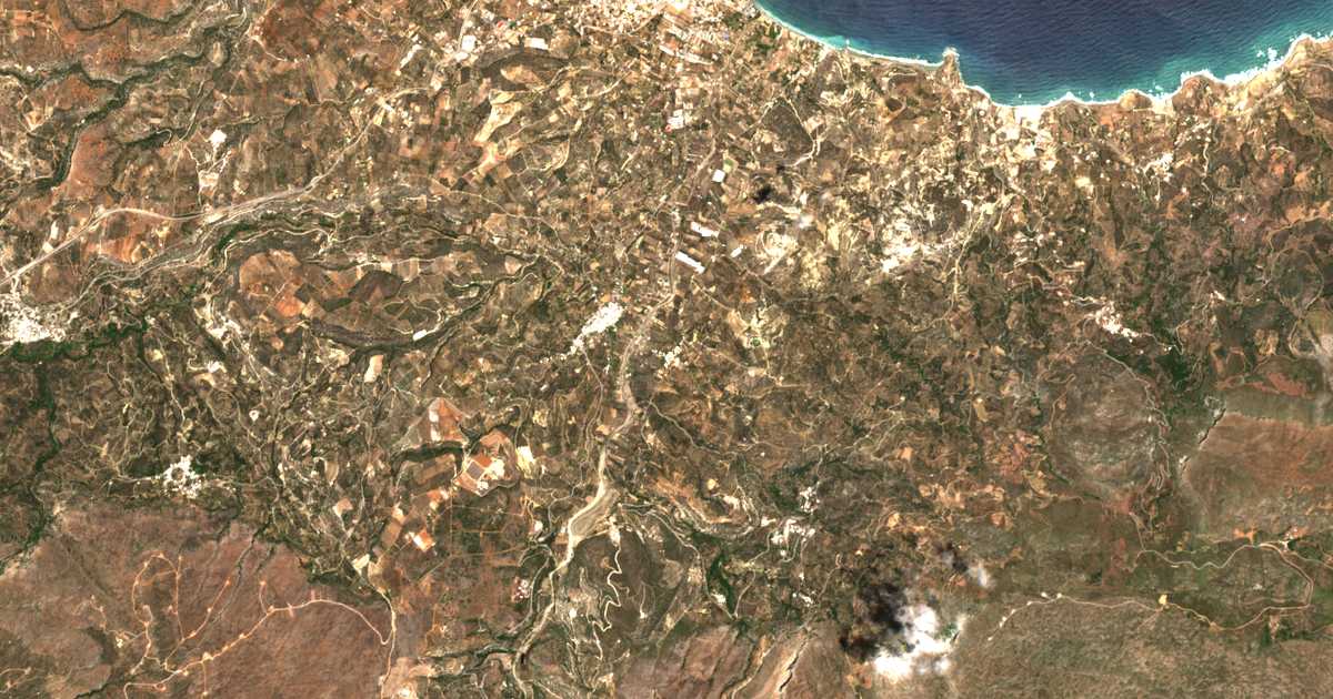 Satellitenkarte von Káto Episkopí