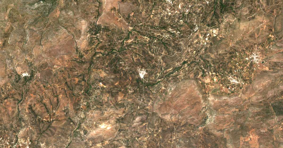 Satellitenkarte von Lithínai