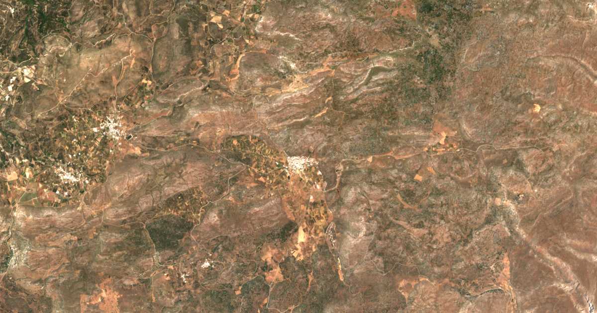 Satellitenkarte von Zíros