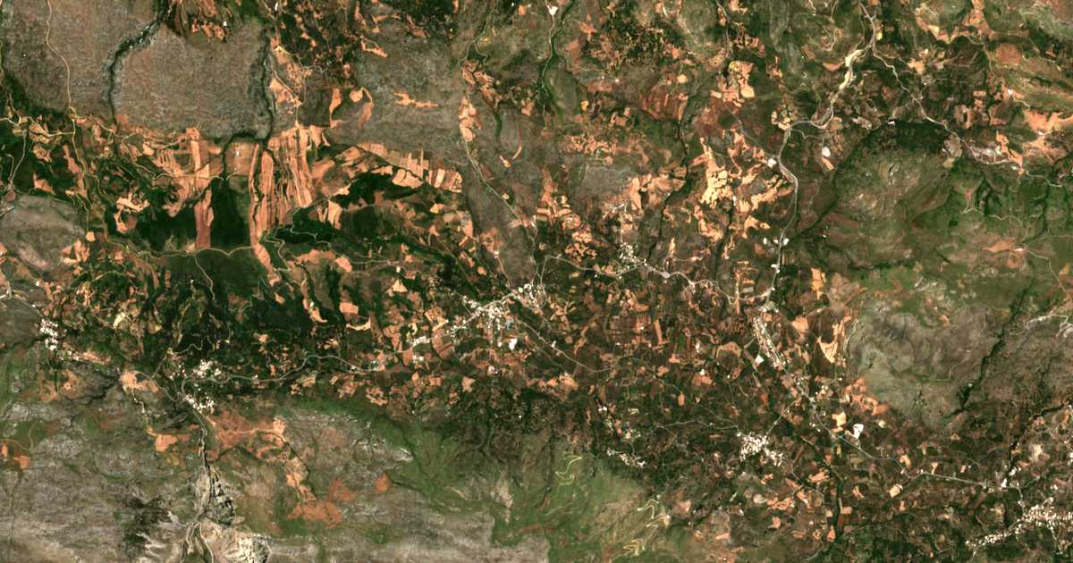 Satellitenkarte von Palaióloutra