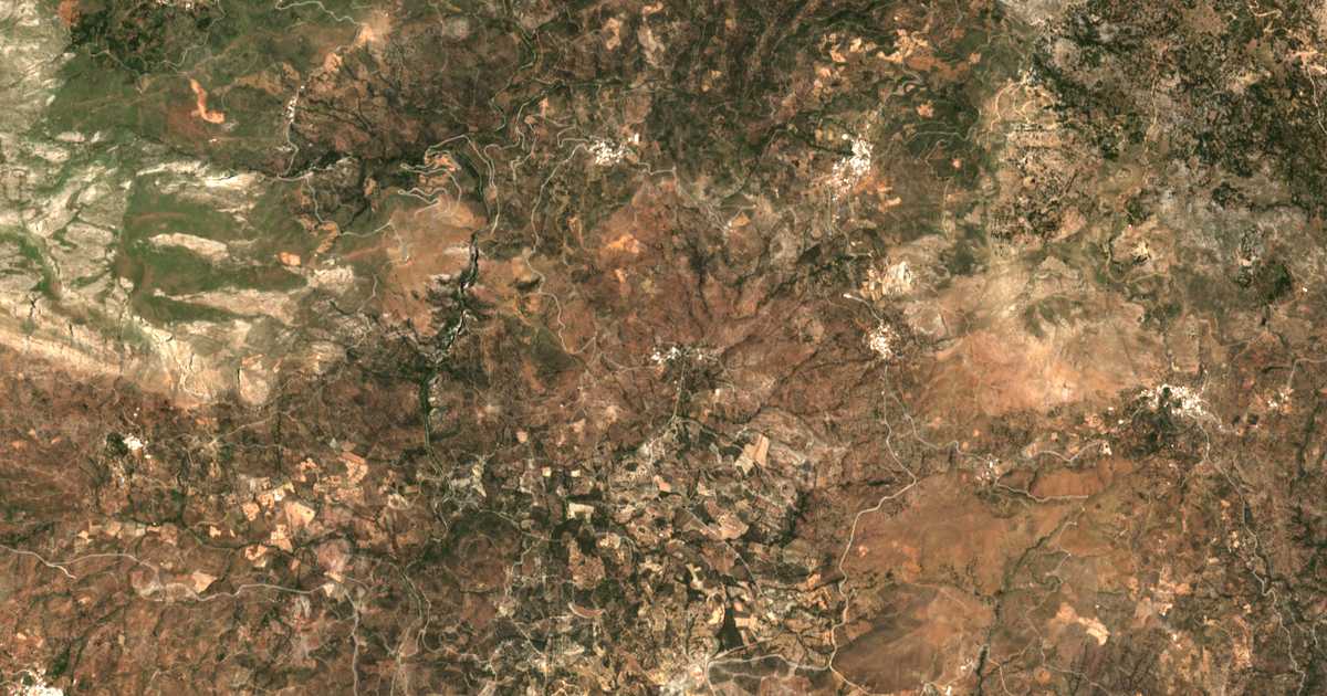 Satellitenkarte von Agia Paraskevi