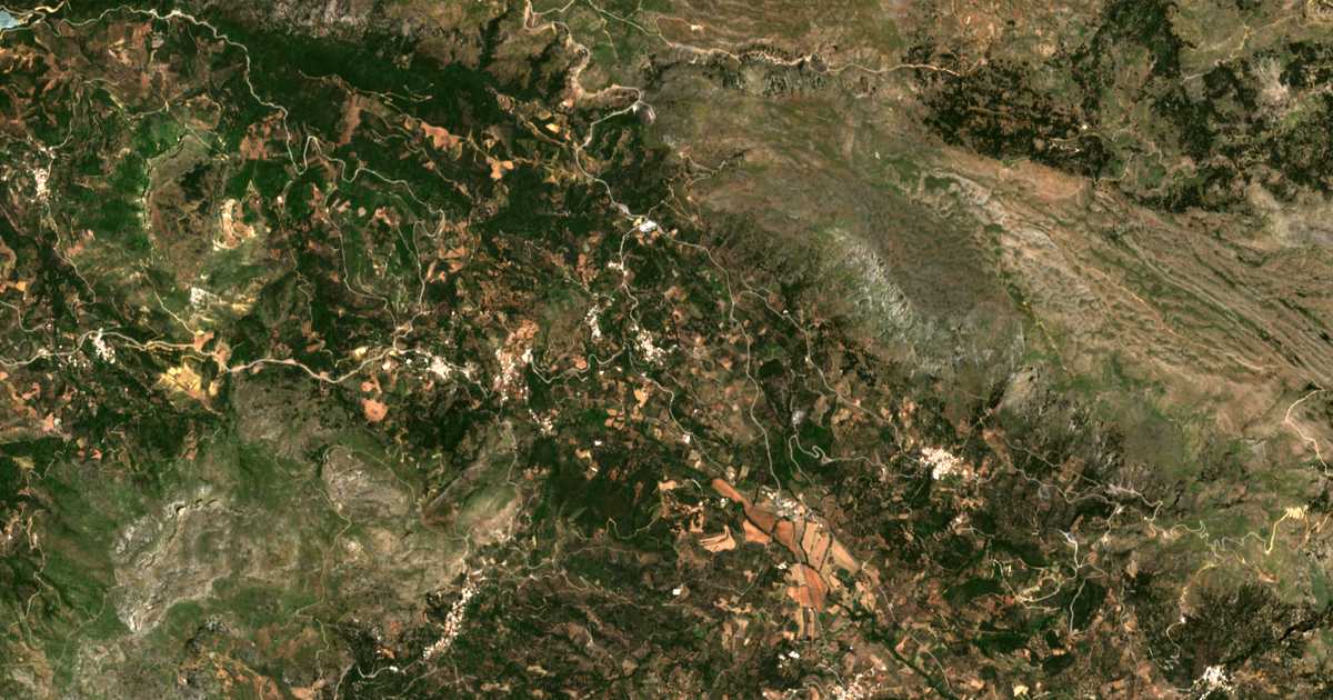 Satellitenkarte von Kalógeros