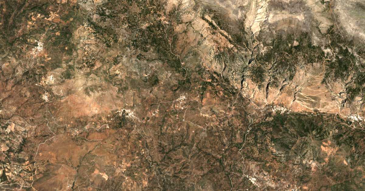 Satellitenkarte von Lochriá